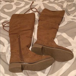 Children’s Place toddler suede brown boots